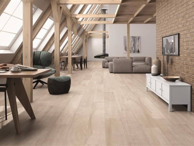 Parquet ou carrelage imitation bois